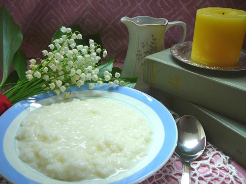 Молочная рисовая каша - пошаговый рецепт приготовления!